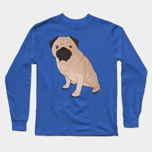 Pug Long Sleeve T-Shirt